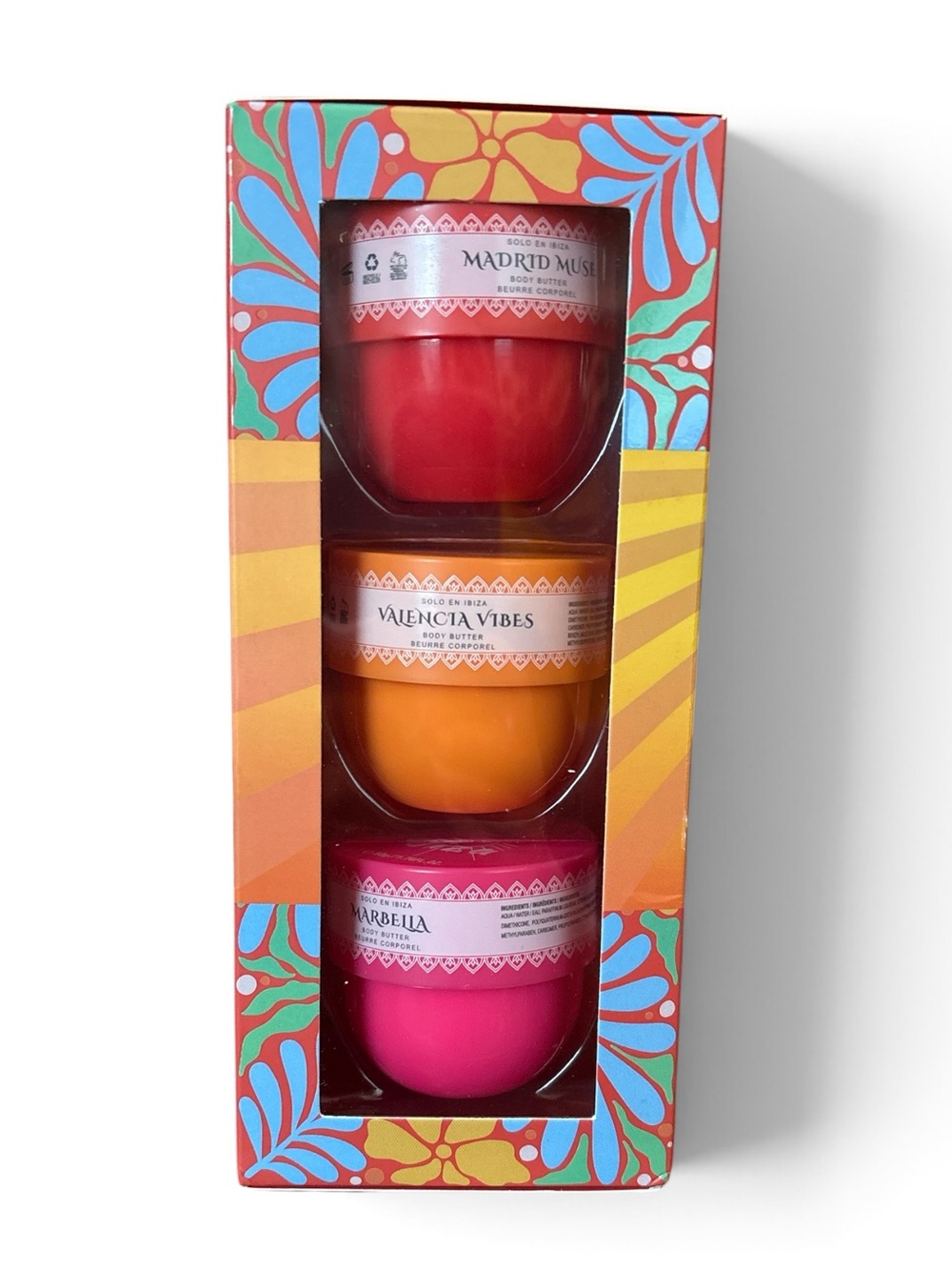 Solo En Ibiza - Madrid Muse, Valencia Vibes & Marbella Body  Butter Trio